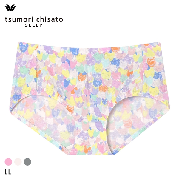 ワコール ツモリチサト ハートネコ ショーツ ノーマル LL 大きいサイズ 下着 Wacoal tsumori chisato SLEEP