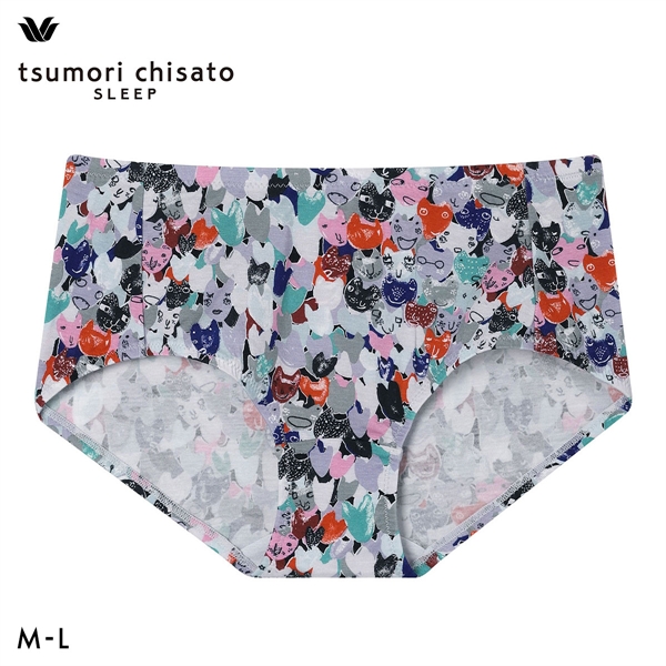 ワコール ツモリチサト ハートネコ ショーツ ノーマル 伸びがよくやわらかい ML 下着 Wacoal tsumori chisato SLEEP