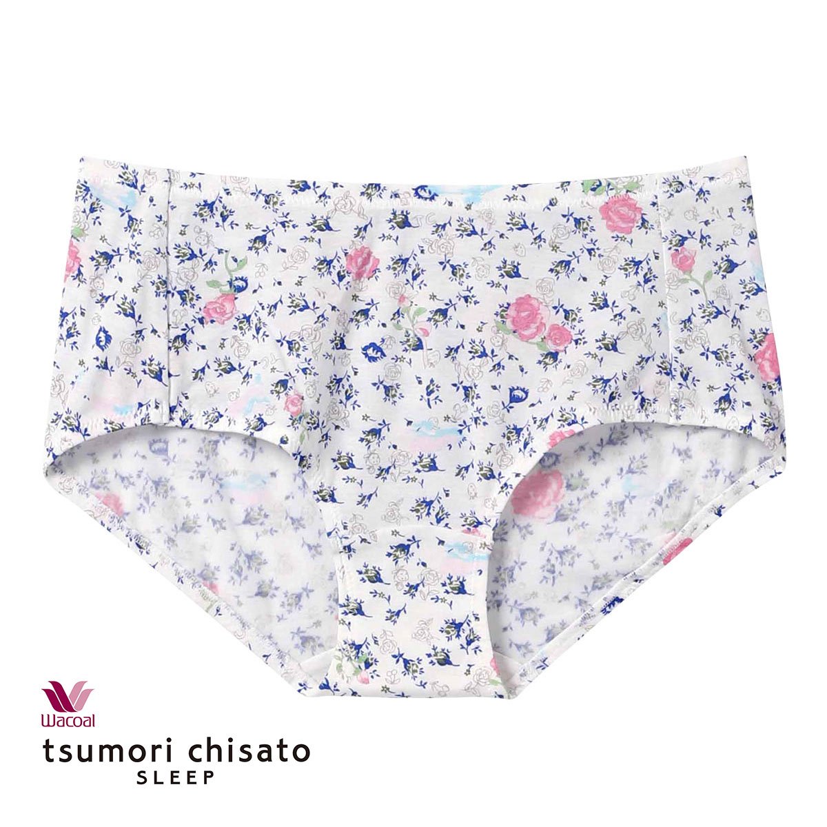 ワコール Wacoal ツモリチサト tsumori chisato SLEEP パリへの旅 ショーツ ボーイレングス ML 単品(IV-アイボリー-M)