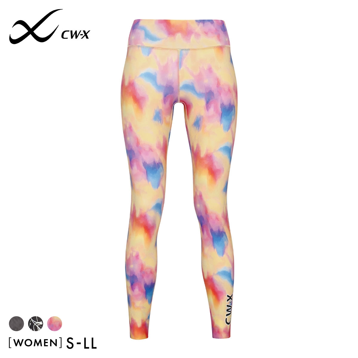 ワコール シーダブリューエックス CW-X STYLE FREE スタイルフリーボトム Womens VCY299 ロングパンツ Wacoal(MLT-マルチ-S)