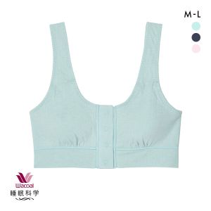 ワコール Wacoal スイミンカガク 睡眠科学 ねはだ着 ブラジャー ノンワイヤー ナイトブラ ワイヤレスブラ ML 綿100％ 単品