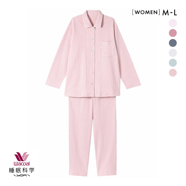 15%OFF ワコール Wacoal スイミンカガク 睡眠科学 ふわごころ パジャマ 上下セット ラムコ 綿100 ルームウェア 15%OFF ワコール Wacoal スイミンカガク 睡眠科学 ふわごころ パジャマ 上下セット ラムコ 綿100 ルームウェア