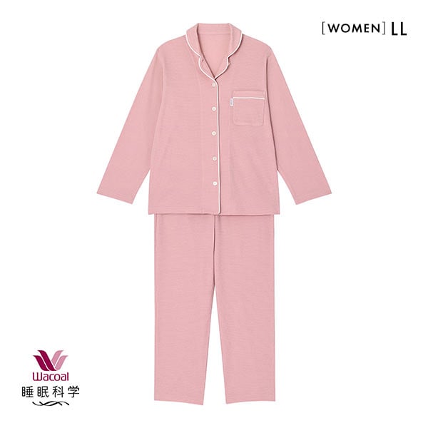WACOAL ワコール パジャマ ピンク レディース M 新品未使用 ワコール Wacoal 睡眠科学 レディース なめらかでやわらかい天綿