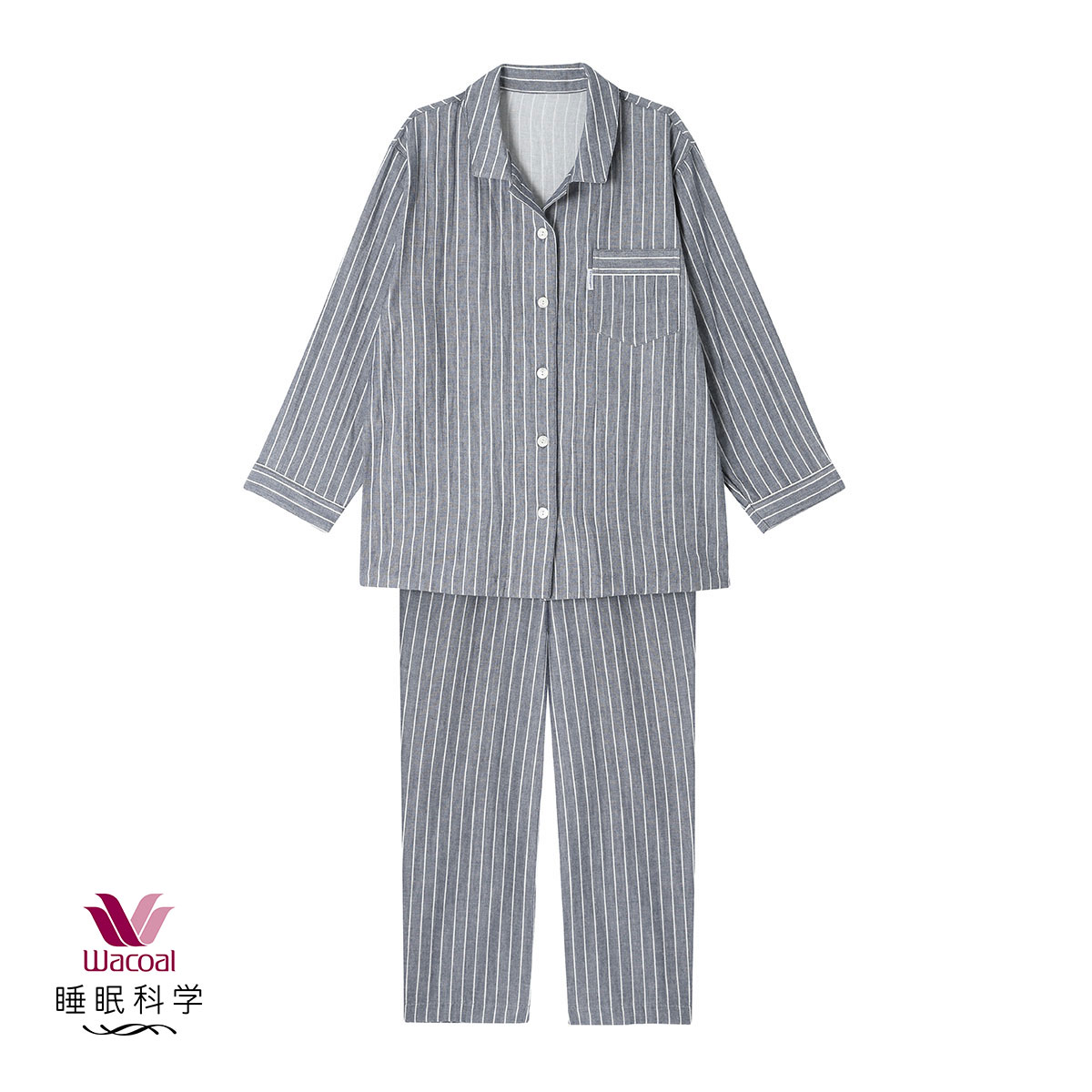 ワコール睡眠科学　レディースシャツパジャマM Amazon | [睡眠科学] ワコール Wacoal レディース 綿100