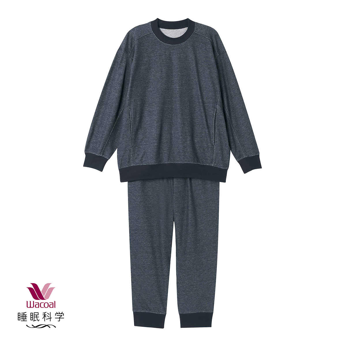 WACOAL 睡眠化学　パジャマ　Ｌ ワコール Wacoal 睡眠科学 レディース シャツパジャマ 上下