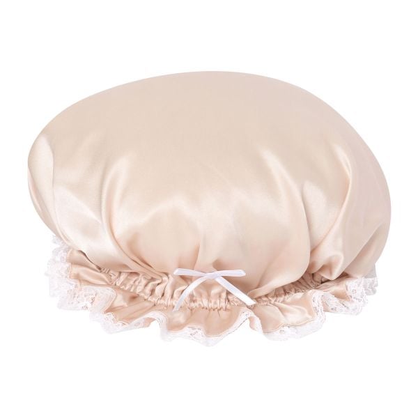 ワコール Wacoal 睡眠科学 スイミンカガク シルクサテン ナイトキャップ シルク100％