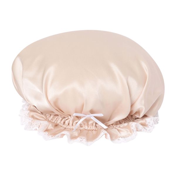 ワコール Wacoal 睡眠科学 スイミンカガク シルクサテン ナイトキャップ シルク100％