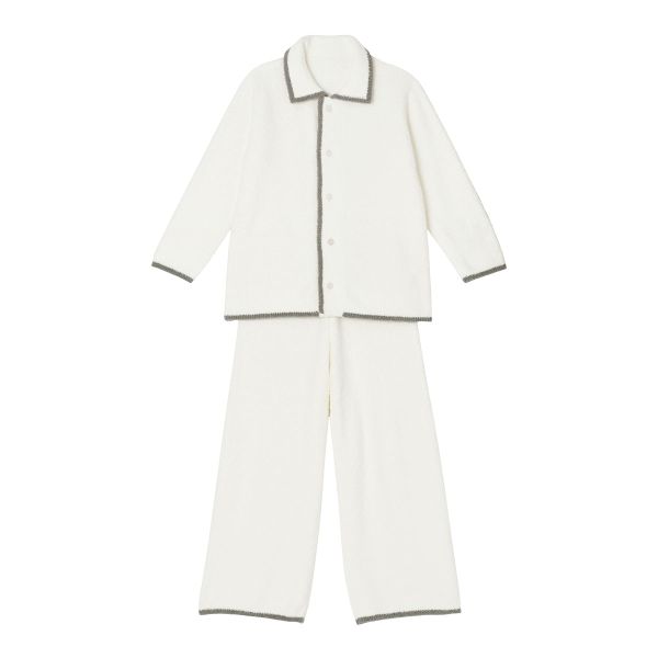 ワコール Wacoal 睡眠科学 メンズ シャツパジャマ 上下セット ふんわり あったか 長袖 ML