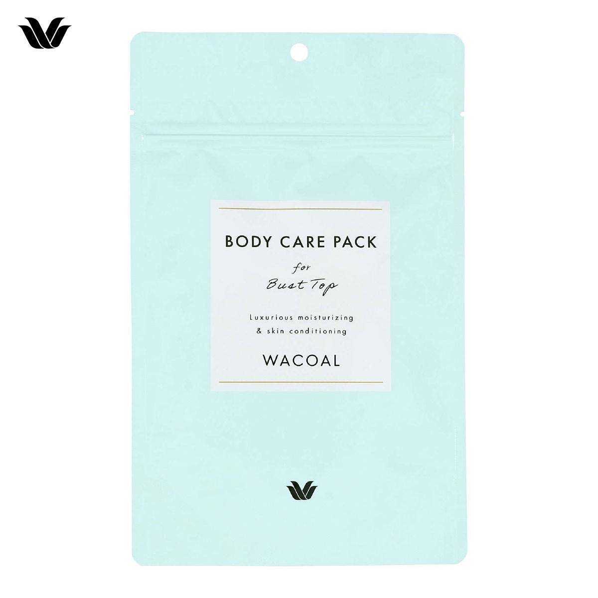 ワコール ボディケアパック 5回分 バストケア BODY CARE PACK for Bust Top ZRA300 Wacoal(WH-ホワイト--)