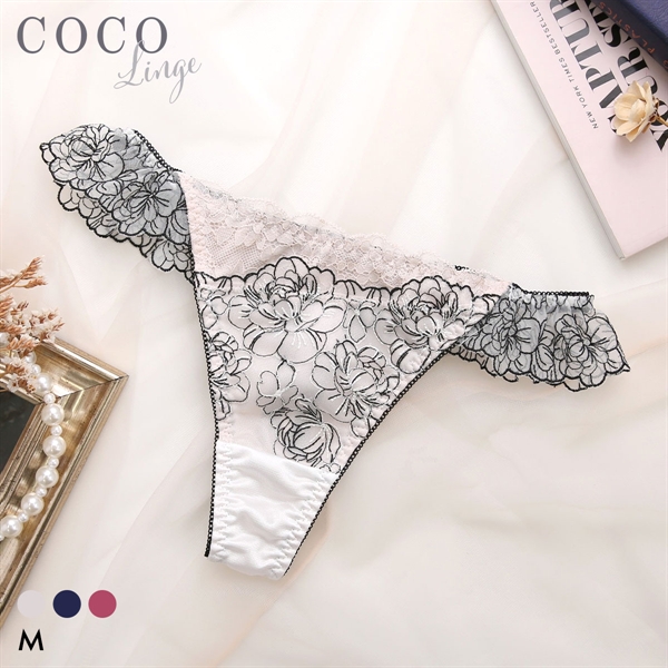 ココランジェ クラシカルブルーム Tバック ショーツ 単品 COCO Linge