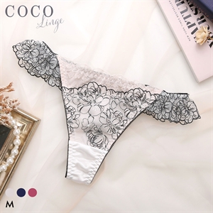 ココランジェ クラシカルブルーム Tバック ショーツ 単品 COCO Linge