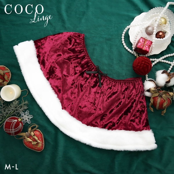 ココランジェ クリスマスサンタ スカート ショーツ COCO Linge