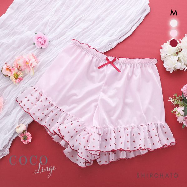 ココランジェ フェミニンプティハート タップパンツ COCO Linge