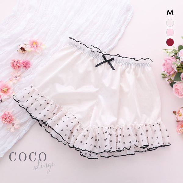 30%OFF【メール便(7)】 ココランジェ フェミニンプティハート タップパンツ COCO Linge 30%OFF【メール便(7)】 ココランジェ フェミニンプティハート タップパンツ COCO Linge
