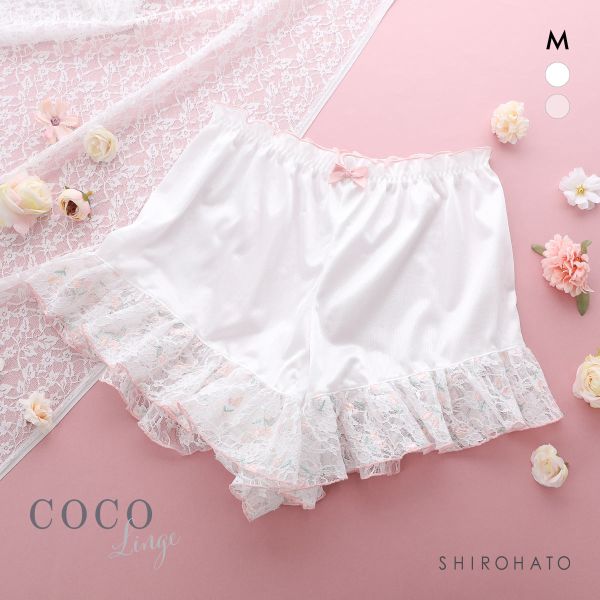 ココランジェ レーシーチューリップフリル タップパンツ ランジェリー インナー COCO Linge
