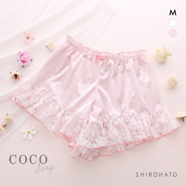 ココランジェ レーシーチューリップフリル タップパンツ ランジェリー インナー COCO Linge