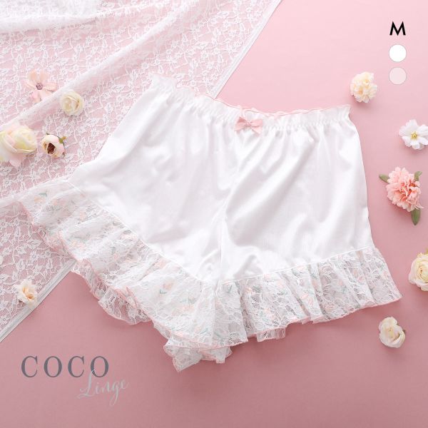 20%OFF【メール便(7)】 ココランジェ レーシーチューリップフリル タップパンツ ランジェリー インナー COCO Linge 20%OFF【メール便(7)】 ココランジェ レーシーチューリップフリル タップパンツ ランジェリー インナー COCO Linge