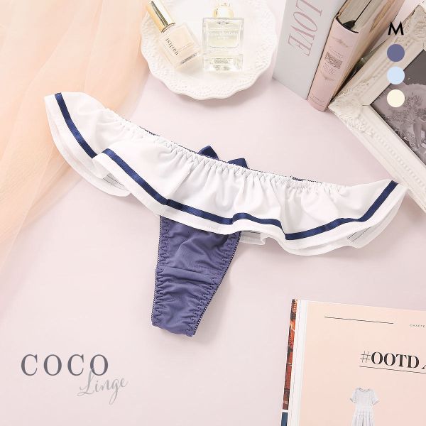 ココランジェ プリティセーラーマリン Tバック ショーツ COCO Linge