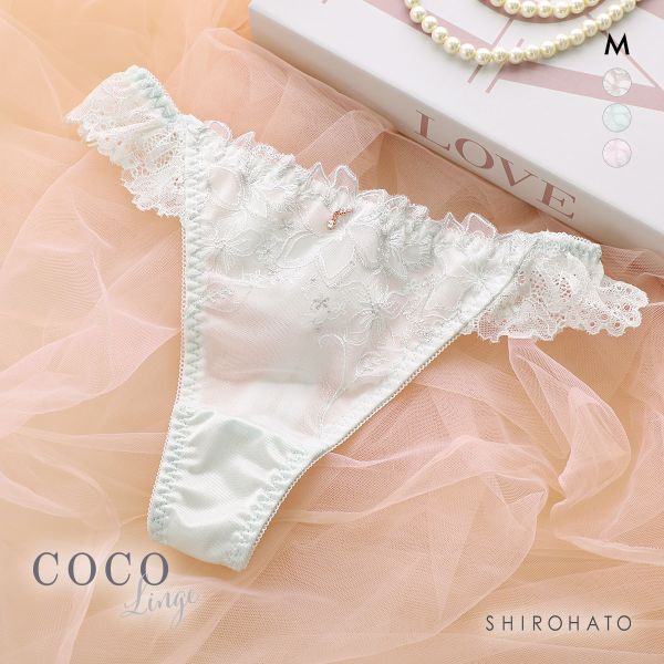 ココランジェ リバティーシャインフラワー Tバック ショーツ COCO Linge