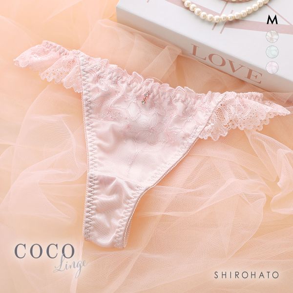 ココランジェ リバティーシャインフラワー Tバック ショーツ COCO Linge