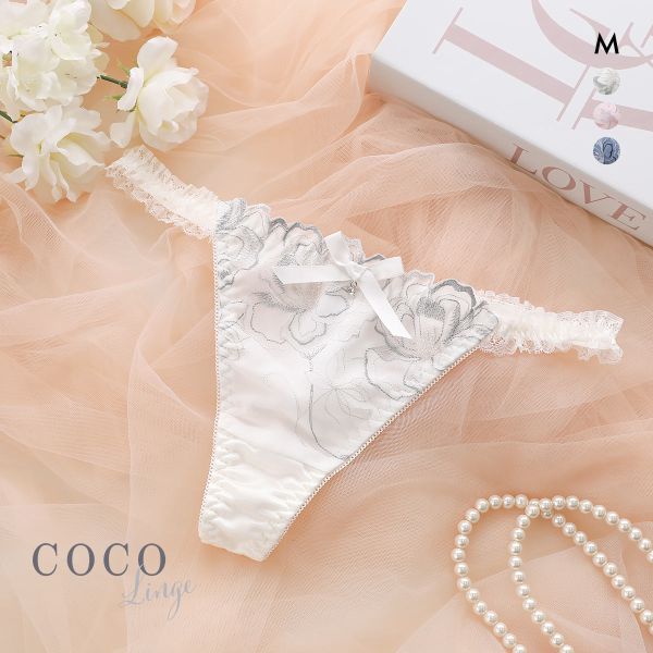 【メール便(3)】 ココランジェ ユーフォリアフラワーシフォン Tバック ショーツ COCO Linge 【メール便(3)】 ココランジェ ユーフォリアフラワーシフォン Tバック ショーツ COCO Linge
