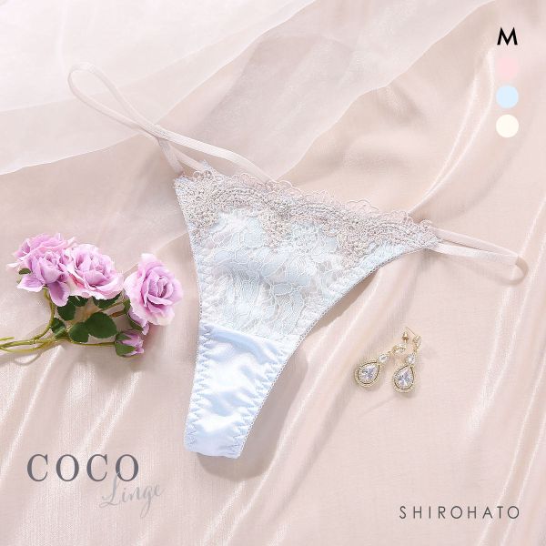 ココランジェ エレガントジュエル Tバック ショーツ ストリング COCO Linge