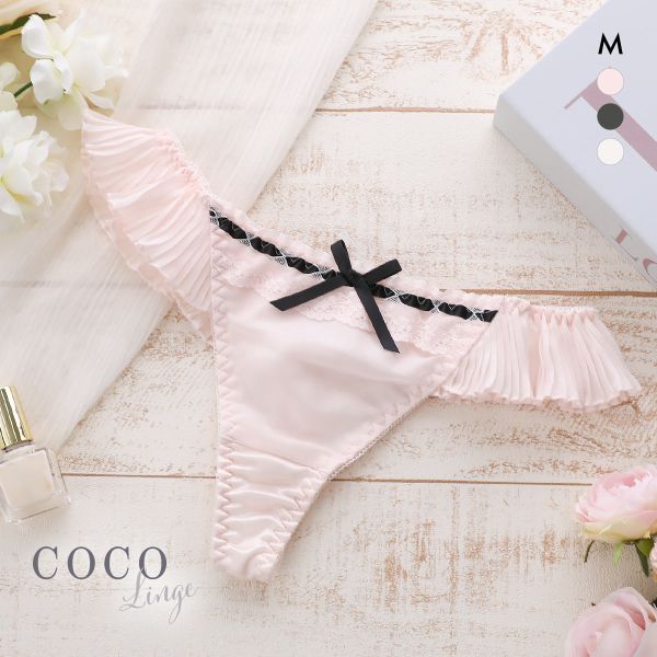 【メール便(3)】 ココランジェ ラブリーフェリーチェ Tバック ショーツ COCO Linge 【メール便(3)】 ココランジェ ラブリーフェリーチェ Tバック ショーツ COCO Linge