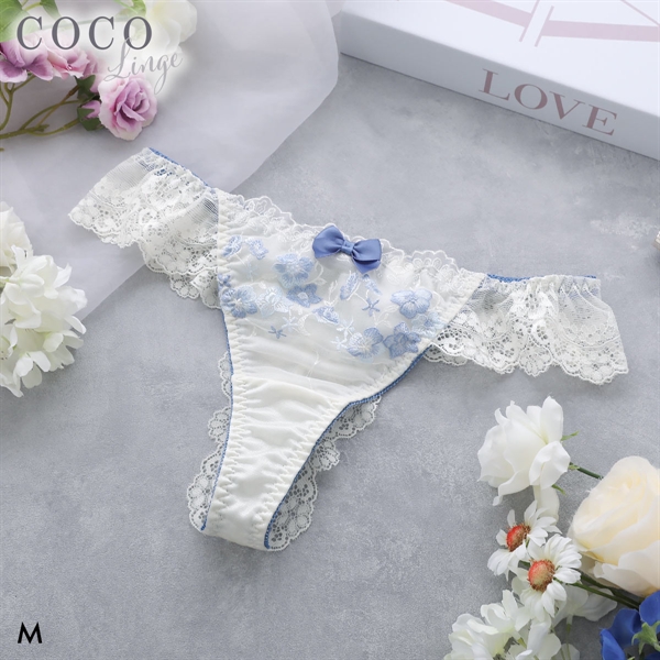 ココランジェ ファンシーフルール Tバック 総レース バックレース ショーツ COCO Linge
