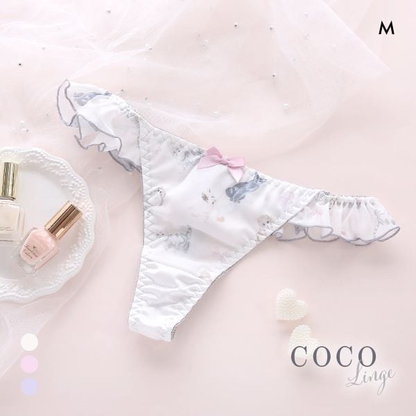 【メール便(5)】 ココランジェ プッチミネット ショーツ Tバック サイドリボン COCO Linge 【メール便(5)】 ココランジェ プッチミネット ショーツ Tバック サイドリボン COCO Linge