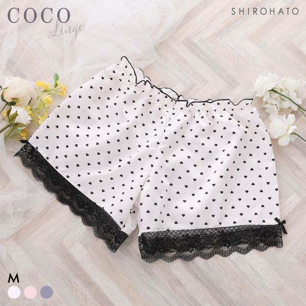 ココランジェ チャーミーハートドット タップパンツ COCO Linge