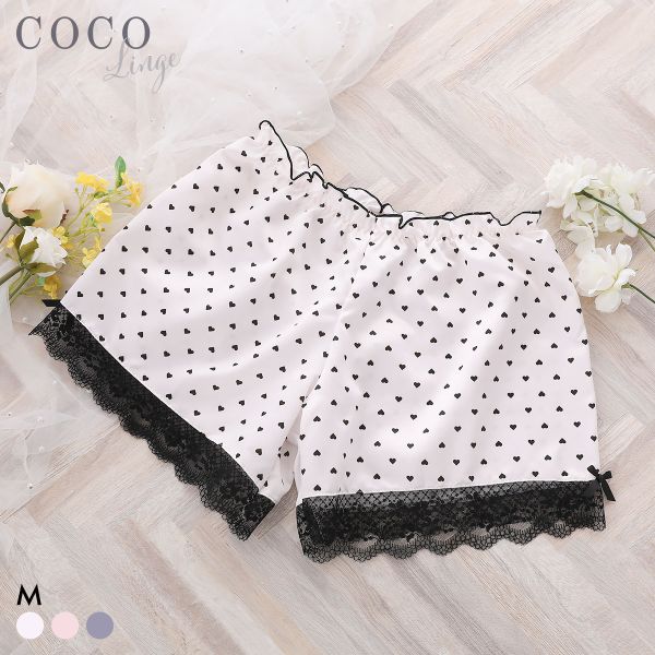 ココランジェ チャーミーハートドット タップパンツ COCO Linge