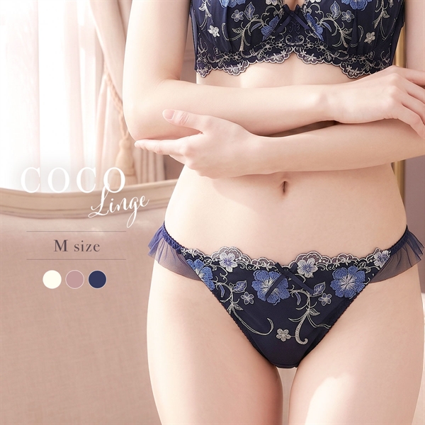 ココランジェ ミルキィガーデンアーチ Tバック ショーツ COCO Linge