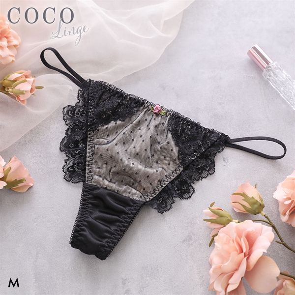 ココランジェ ローズクチュール Tバック ショーツ ストリング COCO Linge