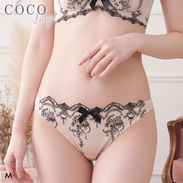 ココランジェ フラワーラメガーデン Tバック ショーツ ストリング COCO Linge