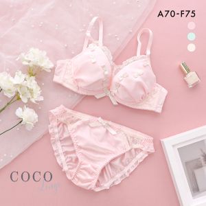 ココランジェ プティリボン ブラジャー ショーツ セット COCO Linge