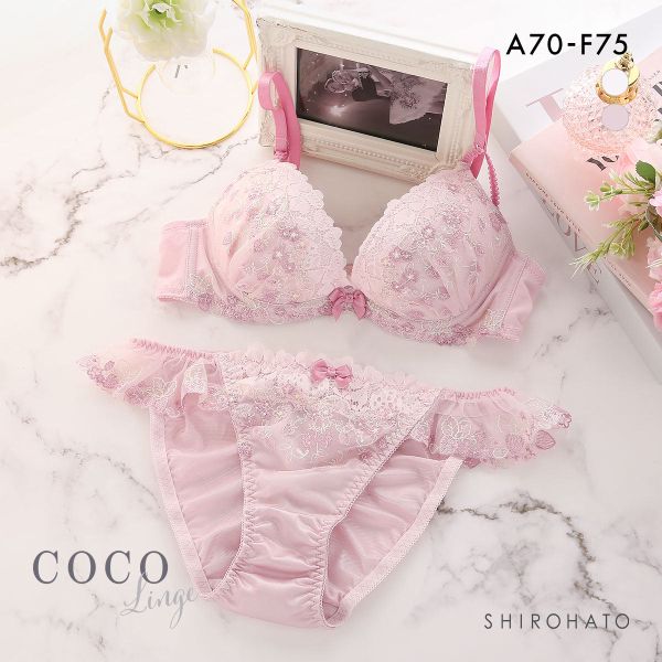 ココランジェ スウィートストロベリー ブラジャー ショーツ セット 大きいサイズ COCO Linge
