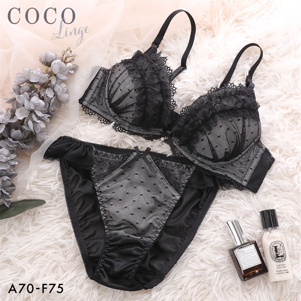 ココランジェ フェアリープリンセス ブラジャー ショーツ セット 大きいサイズ COCO Linge
