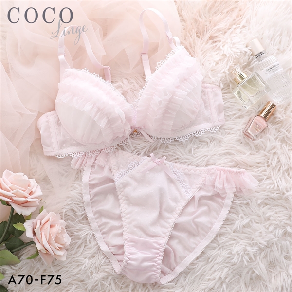 ココランジェ フェアリープリンセス ブラジャー ショーツ セット 大きいサイズ COCO Linge
