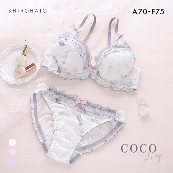 ココランジェ プッチミネット ブラジャー ショーツ セット 大きいサイズ COCO Linge