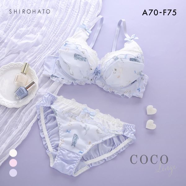 ココランジェ プッチミネット ブラジャー ショーツ セット 大きいサイズ COCO Linge