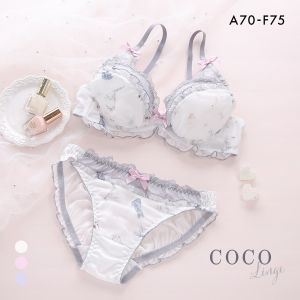 ココランジェ プッチミネット ブラジャー ショーツ セット 大きいサイズ COCO Linge