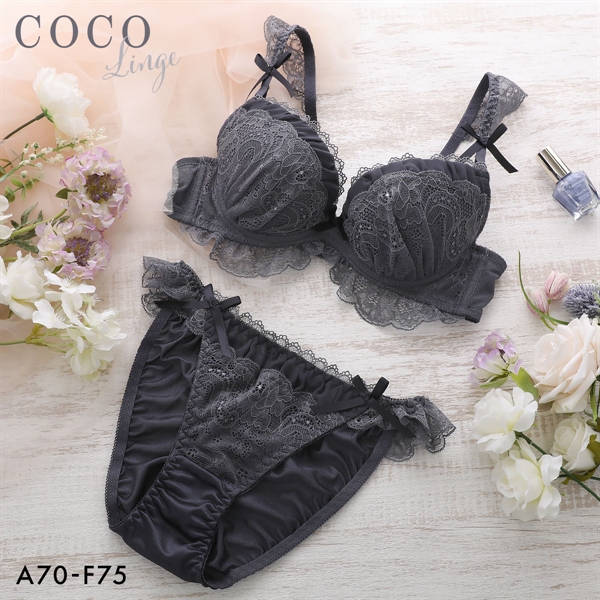 ココランジェ シュクレミニョンヌ ブラジャー ショーツ セット COCO Linge