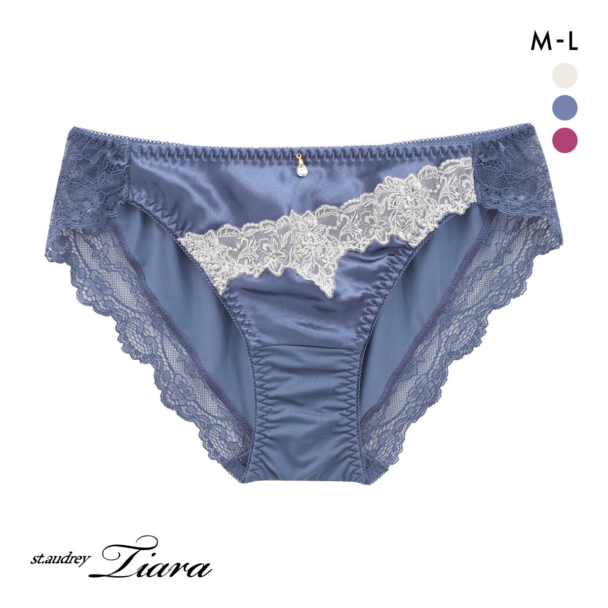 セントオードリー グロリアスジュエリー スタンダード ショーツ St.Audrey tiara(BU-ブルー-M)