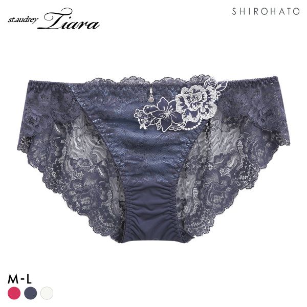 セントオードリー ティアラ シークレットトゥインクルフラワー スタンダード ショーツ 総レース バックレース St.Audrey tiara