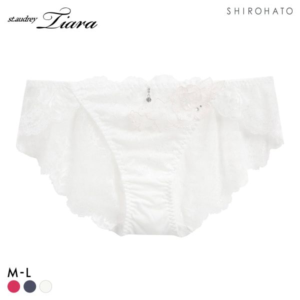 セントオードリー ティアラ シークレットトゥインクルフラワー スタンダード ショーツ 総レース バックレース St.Audrey tiara