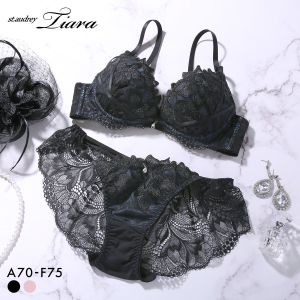 セントオードリー ティアラ レディアントペタル 3/4カップ ブラジャー ショーツ セット ABCDEF バックレース St.Audrey tiara