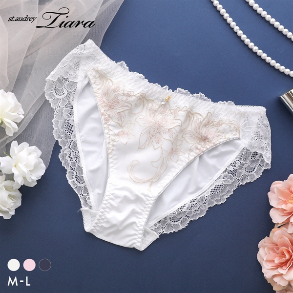 セントオードリー ティアラ グラマラスフラワーコード ノーマル ショーツ バック裾レース St.Audrey tiara