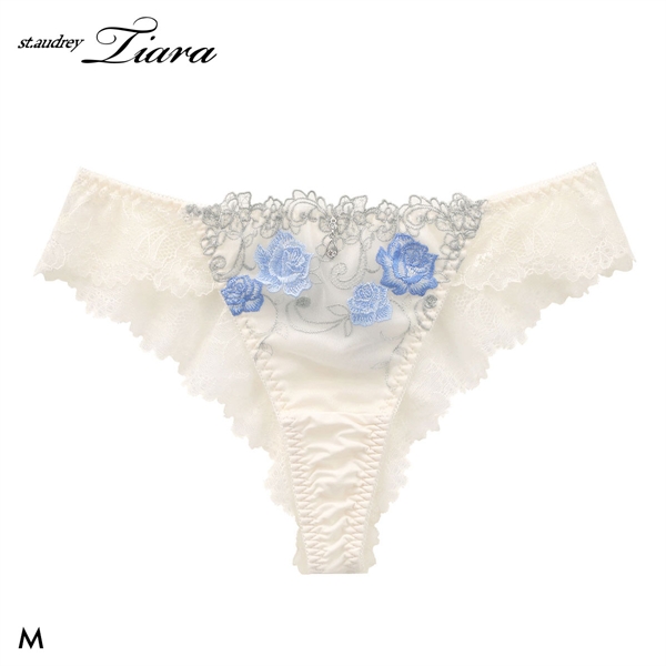 セントオードリー ティアラ ロージーガーデン ショーツ Tバック 総レース バックレース 単品 St.Audrey tiara