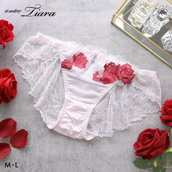 セントオードリー ティアラ ロージーガーデン 総レース バックレース ショーツ 単品 St.Audrey tiara