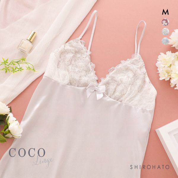 ココランジェ フラワージュエル スリップ ランジェリー COCO Linge